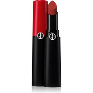Giorgio Armani Lip Power Matte Rossetto Stick Labbra 410 - Formula Ultrapigmentata con Olio di Jojoba, Finish Opaco e Lunga Tenuta