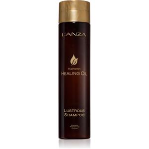L'anza Keratin Healing Oil Lustrous Shampoo 300 ml - Nutre, Ripara e Aumenta la Lucentezza per Capelli Sottili e Danneggiati