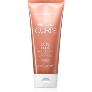 L'ANZA Healing Curls Curl Flex Memory Gel - Gel Modellante per Ricci, Tenuta Forte e Duratura, Formula Senza Solfati e Parabeni, 200 ml