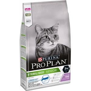 Purina Pro Plan Crocchette Gatto Sterilizzato 7 con Tacchino - 1,5 kg - Cibo Secco Completo
