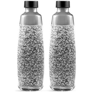 sodastream Bottiglie Duo - 2 bottiglie d'acqua da 1 L riutilizzabili lavabili in lavastoviglie, compatibili con Duo ed E-Duo, ecocompatibili