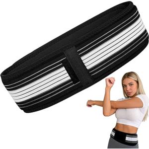 RUKAN Fascia Lombare Supporto Schiena Regolabile per Uomo e Donna, Fascia Elastica Lombare Ortopedica per Mal Di Schiena Super Traspirante 110cm