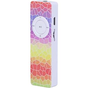 Bewinner Lettore MP3, Scolastico per Bambini Lettore Musicale Portatile Altoparlante Integrato Supporta Fino a 64 GB per la Corsa in Viaggio d'Affari(C)