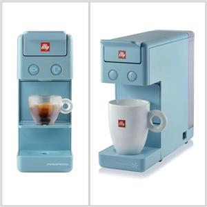 ILLY Macchina caffè Iperespresso Y3.3 Azzurra Illy + 14 capsule