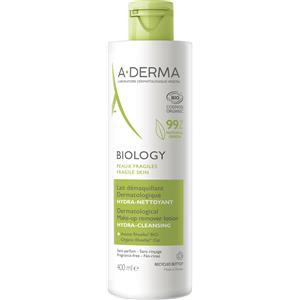 A-Derma Latte Struccante Dermatologico Idra-Detergente 400ml - Rimuove il Trucco e Deterge la Pelle Fragile