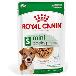 Royal Canin Mini Ageing 12 - Cibo Umido per Cani Anziani di Piccola Taglia in Salsa - 85g