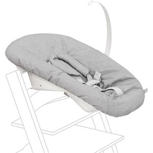 Stokke Tripp Trapp Newborn Set, Grigio - Trasforma Tripp Trapp in una sedia per neonati fino a 9 kg - Confortevole, sicuro e facile da usare - Compatibile con i modelli Tripp Trapp prodotti dal maggio