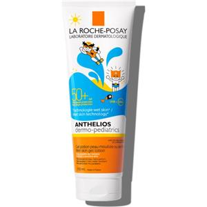 La Roche-Posay Anthelios Gel Pelle Bagnata Dermo-Pediatrics SPF 50 200 ml - Protezione Solare Molto Alta per Bambini