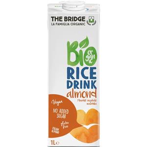 THE BRIDGE Srl Bio rice drink mandorla 1000 ml - THE BRIDGE - 906778269