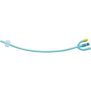 Teleflex Medical Catetere Vescicale a Permanenza Foley Silasil Plus CH16 con Palloncino e 2 Vie