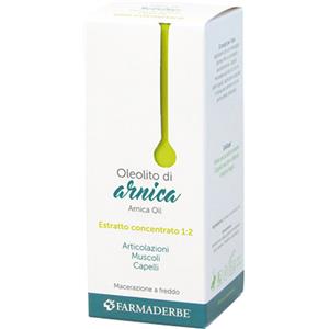 Farmaderbe Olio di Arnica 100ml - Sollievo per Muscoli e Articolazioni