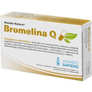HOMEO SAPIENS Srl Bromelina q mondo natura 30 compresse - HOMEO SAPIENS - 974044099