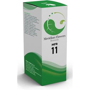 SITAR ITALIA Meridian Flowers Remedy MFR 11 - Rimedio Naturale 30ml per Benessere Psicologico con Essenze Floreali