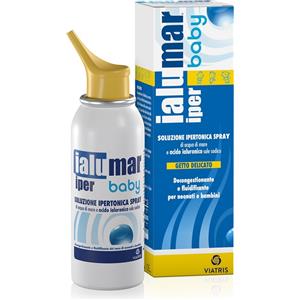 Ialumar Iper Baby Soluzione Ipertonica Spray 100 ml - Decongestionante e Fluidificante per Bambini e Neonati