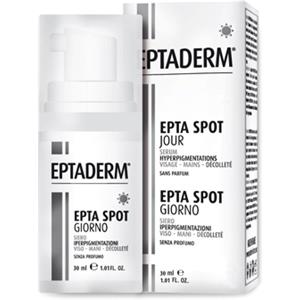 UNIKA LABS EPTA SPOT GIORNO Crema Depigmentante 30 ml - Trattamento per Iperpigmentazioni, Attenua Macchie Scure e Ideale per Tutti i Tipi di Pelle