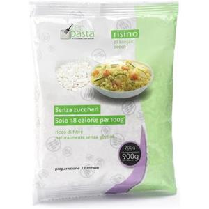 CALICANTUS Srl ZENPASTA Risino Shirataki Essiccato 200 g - Pasta di Konjac a Basso Contenuto Calorico