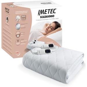 Imetec Scaldasonno Adapto - Scaldaletto matrimoniale king size 200x180