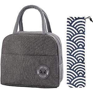 Binoster Borsa termica per pranzo da ufficio per pranzo, borsa per il pranzo fresca, borsa per il trasporto pasto picnic per donna, uomo, scuola e ufficio, ragazze all'aperto