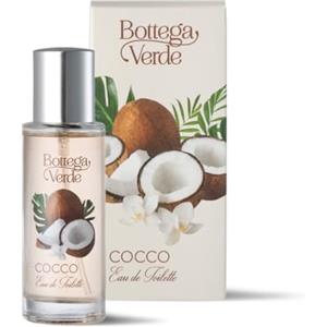 Bottega Verde - Eau de toilette Cocco - Profumi Donna - Profumo Vaniglia e Note Fiorite - Fragranza Esotica e Avvolgente - Parfum Donna Rinfrescante - Perfume Ideale per l'Estate - 30 ml
