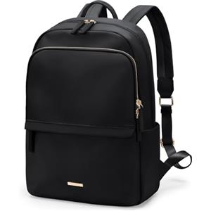 GOLF SUPAGS Zaino Per Portatile PC Donna, Sottile, Antifurto, Per Lavoro, Viaggi, Università, Adatto Per Notebook da 14/15,6 Pollici (Nero, 14 Pollici)