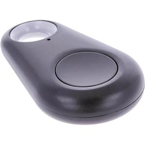 REY Localizzatore Bluetooth per auto, chiavi, valigie, animali domestici... Colore nero