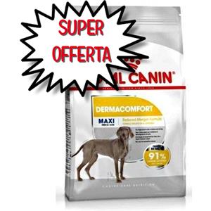 Royal Canin Maxi Dermacomfort 12 kg - Alimento secco completo per cani adulti di grande taglia con pelle sensibile