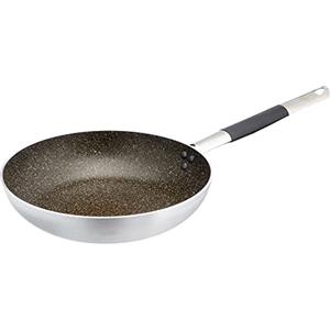 Agnelli Padella Alta Svasata a Saltare in Alluminio Antiaderente 28 cm con Manico in Acciaio Inox