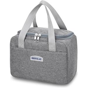 Aucuu Borsa Termica, Borsa per il Pranzo, per Bambini, Piccola Borse Termica per Viaggi, Mini Borse Frigo Pieghevole e Impermeabile Interno in Alluminio