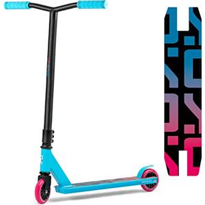 SOKE Stunt Scooter GO! monopattino con cuscinetti a sfera ABEC 9 monopattino per adulti e bambini freestyle city scooter | 2 ruote | capacità di carico 100kg (blu)