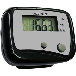 Generic Pedometro da passeggio - dispositivo contapassi, dispositivo portatile per fitness | tracciatore di distanza percorsa, traccia miglia e km, monitoraggio calorie bruciate per esercizi