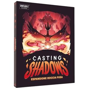 Asmodee Casting Shadows Roccia Fusa, Espansione Gioco da Tavolo, 10+ Anni, 2-6 Giocatori, Edizione in Italiano