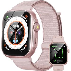 Parsonver Smartwatch Uomo Donna con GPS Integrato, Effettua/Risposta Chiamate, Orologio Smartwatch con 30M Nuoto Impermeabile, Contapassi, Cardiofrequenzimetro, Sonno, Fitness Tracker per Android iOS