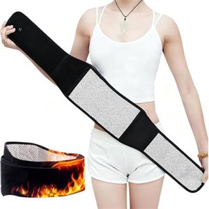 Comioke Fascia Lombare Supporto Schiena Regolabile, Fascia Lombare Riscaldamento, Riscaldato Cintura più Calda, Cintura di Supporto per la Schiena