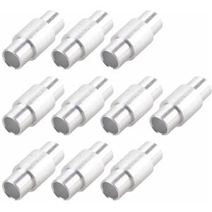 AJKQNMA 10 pezzi Skate Spacer, pattinaggio scarpe cuscinetto ruota distanziatore in lega di alluminio Skate distanziatore in linea