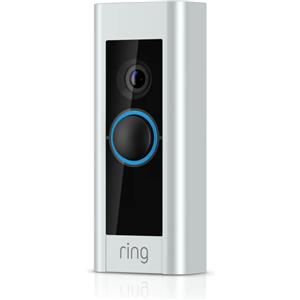 Ring Video Doorbell Pro 2 - Campanello porta senza fili 802.11a/b/g/n/ac 2.4 Ghz, 5 GHz nichel satinato con adattatore plug-in [8VRBPZ-0EU0]