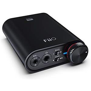 FiiO K3 DAC USB-C con Amplificatore per Cuffie, Nero