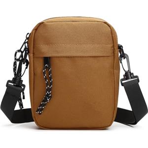 Kommodum - Tracolla da uomo Borsa Borsello piccolo Borse a Tracolla Monospalla per Uomini Messenger Bag Crossbody da Viaggio Lavoro Quotidiano Marrone km21