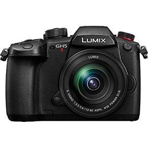 Panasonic Lumix DC-GH5M2ME Fotocamera Mirrorless Con Obiettivo Panasonic 12-60 Mm (24-120 Mm), Sensore MOS 4/3 20.3 MP, Doppio Stabilizzatore, C4K 60p, 4:2:2 10bit, Live Streaming Wireless