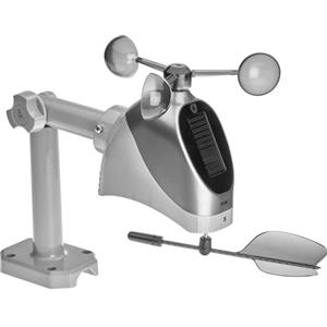 TFA Dostmann 30.3251.10 - Telecomando di ricambio per stazione meteo radio 35.1161.01, velocità del vento e direzione del vento, colore: Argento