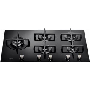 Whirlpool GOA9523NB1 Ambient/Urban Piano cottura a gas cm 90 nero - SPEDIZIONE IMMEDIATA - Garanzia Italia