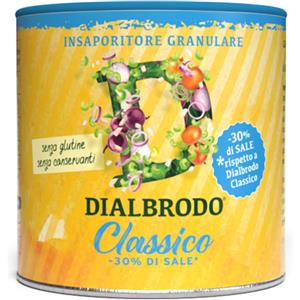 DIALCOS Dialbrodo Classico - Insaporitore Granulare 135g con 30% di Sale in Meno
