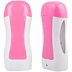 Cisixin Professionale Rullo Depilatorio su Cera Scaldacera Rullo Cera(Rosa)