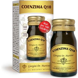 Dr. Giorgini Coenzima Q10 100 Pastiglie - Integratore Alimentare per il Supporto Energetico