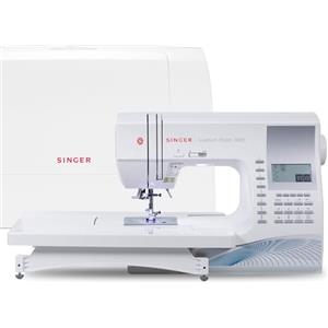 SINGER 9960 Macchina da cucire e per quilting con set di accessori, tavolo di prolunga, 600 punti, modalità autopilota elettronica