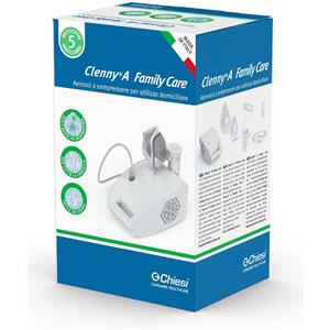 Clenny A Family Care Nebulizzatore - Aerosol a compressore per tutta la famiglia, facile da usare e silenzioso