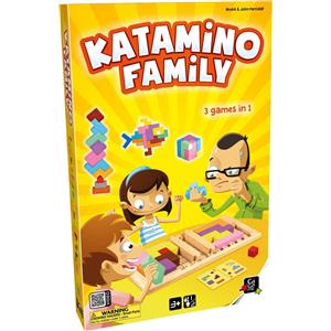 GIGAMIC Katamino Family - Gioco da Tavolo Educativo in Legno per 2 Giocatori con Sfide Individuali