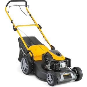 STIGA Combi 53 S, tagliaerba a trazione, piatto di taglio in acciaio da 51 cm, motore da 166 cc, raccoglierba da 60 litri, sistema di taglio 3 in 1, manici regolabili