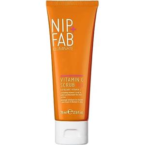 NIP & FAB Nip + Fab Vitamin C Fix Scrub Viso - Esfoliante, Purificante, Illuminante e Antiossidante - per Pelle Liscia e Luminosa - con Vitamina C, Olio di Cocco e Estratto di Caffè, Vegano, 75 ml