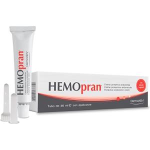 LEVANTE Srl HEMOPRAN Crema Protettiva Endorettale 35 ml con Estratti Vegetali per Emorroidi e Irritazioni Anali