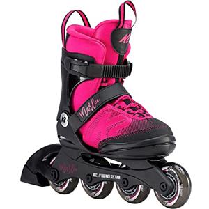 K2 Skates Ragazze Pattini in linea MARLEE — pink — M (EU: 32-37 / Mondo: 190-230 / cm: 19-23 / UK: 13-4 / US: 1-5) — 30D0220